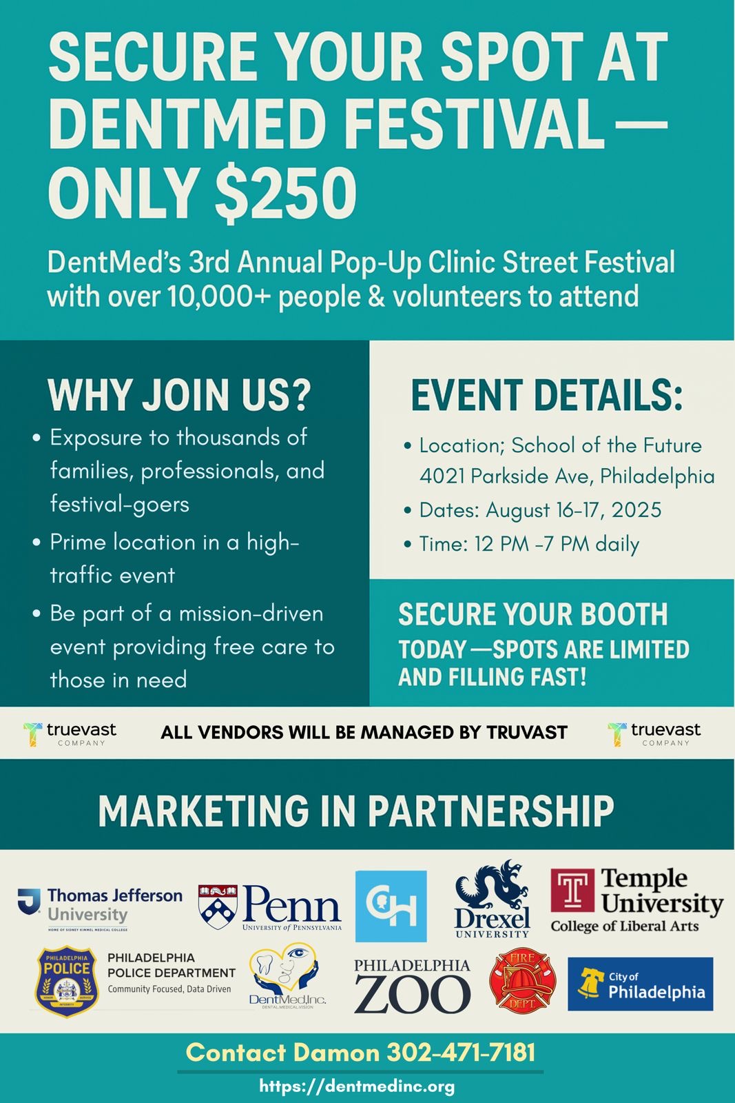 Dentmed / Truevast Festival Vendors